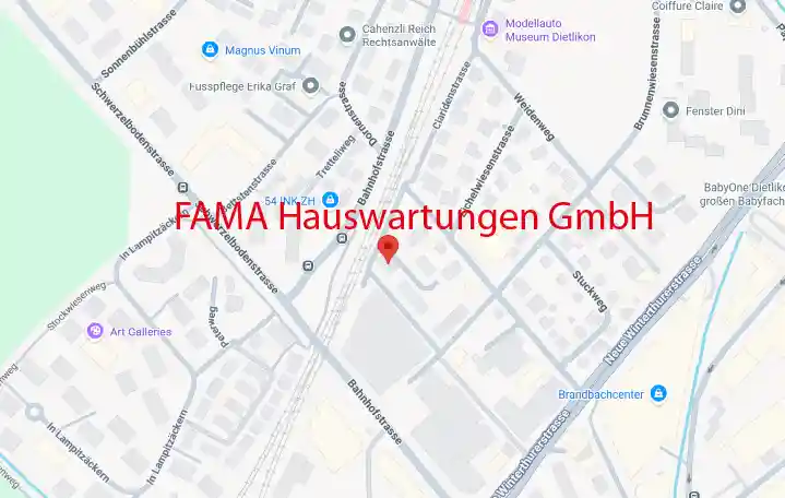FAMA Hauswartungen GmbH - Dietlikon, Kanton Zürich